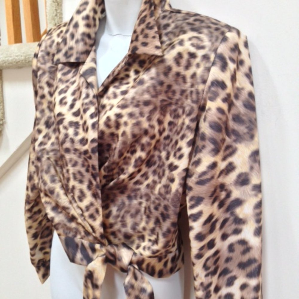PATRA Jacket Size 10, Animal Print - Picture 6 of 8